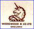 WEDGWOOD & Co.  [slight variations] (Tunstall, Staffordshire, UK)    - ca 1908 - 1950s