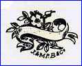 J. & M.P. BELL & Co  (Scotland, UK) [(Various Pattern Names] -  ca 1850 - 1870