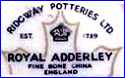 RIDGWAY POTTERIES, Ltd. [ROYAL ADDERLEY mark after merger] [some variations] (Staffordshire, UK) - ca 1955 - 1964