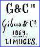 GIBUS & REDON (Limoges, France)  - ca 1853 - 1872
