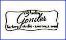 GONDER CERAMIC ART CO  (Ohio, USA) - ca 1941 - 1957