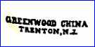 GREENWOOD CHINA Co  -  GREENWOOD POTTERY  (New Jersey, USA) - ca 1904 - ca 1910