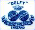 CLEMENTSON BROS Ltd  (Staffordshire, UK) -  ca 1901 - 1913