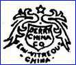 DERRY CHINA Co.  (Pennsylvania, USA)  - ca 1900 - ca 1918