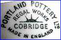 PORTLAND POTTERY, Ltd.  [later RIDGWAYS POTTERIES, Ltd.]  (Cobridge, Staffordshire, UK)  - ca 1946 - 1953
