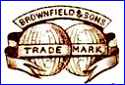 WILLIAM BROWNFIELD & SONS  [in many colors] (Staffordshire, UK) - ca 1871 - 1891