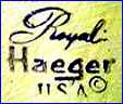 HAEGER POTTERIES, Inc.  [many variations] (Macomb & Dundee, IL, USA)  - ca  1930s - 1960s