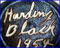 HARDING BLACK  [b.1912 - d.2004]  (Studio Pottery, San Antonio, TX, USA)  - ca 1930s - 2002