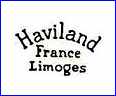 HAVILAND & CO   (Limoges, France) -  ca 1940s - Present