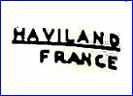 HAVILAND & CO   (Limoges, France) -  ca 1941 - 1972