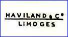 HAVILAND & CO (Limoges, France) - ca   1941 - 1972