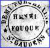 HENRI FOUQUE  (Valentine, France)  - ca 1849 - 1860