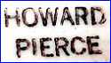 HOWARD PIERCE CERAMICS  (Claremont & Joshua Tree, CA, USA)  - ca 1940s - Present