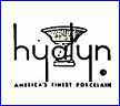 HYALYN PORCELAIN (N. Carolina, USA) - ca 1940s - Present
