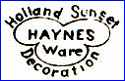 CHESAPEAKE POTTERY - D.F. HAYNES & SON Co. (Baltimore, USA) - ca 1900 - ca 1910