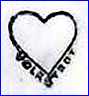 VOLKSTEDT   [Importers logo on items from Volkstedt, Germany]  - ca 1900 - 1930s