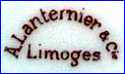 ALFRED LANTERNIER & Cie  (Limoges, France)  - ca 1890s - 1940s