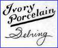 SEBRING POTTERY CO  [IVORY PORCELAIN series]  (Ohio, USA) - ca 1890s - ca 1910