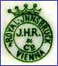 JOHN H. ROTH & Co.  -  JONROTH  [ROYAL INNSBRUCK Series]  (US-based Importers on items from Europe & Japan) - ca  1890s - 1909