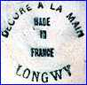 EMAUX DE LONGWY  -  FAIENCERIES DE LOGWY (France) - ca 1890s - 1920s