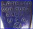 LANE & Co.  -  SUNKIST CREATIONS OF CALIFORNIA  (Van Nuys, CA, USA)  - ca 1950s - 1960s
