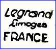 LEGRAND & CO (Limoges, France) - ca 1924 - 1926