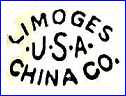 LIMOGES CHINA CO  (AMERICAN LIMOGES CHINA CO) (Ohio, USA) - ca  1910 - ca 1930