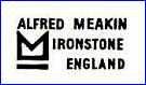 ALFRED MEAKIN  (TUNSTALL)  Ltd (Staffordshire, UK) - ca. 1980s - 1990s