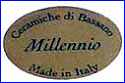 CERAMICHE MILLENIO  (Nove, Italy)  - ca 1982 - Present