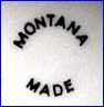GENERIC MONTANA ART STUDIO or POTTERY  (USA)  - ca 1990s - Present
