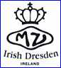 IRISH DRESDEN  (modern reproduction of older Dresden style items, Limerick, Ireland)  - ca 2003 - Present