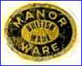 MANOR WARE - TRUSCOTTS  (mostly Souvenir pieces, UK)  - ca 1949 - Present