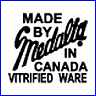 MEDALTA - MEDICINE HAT POTTERY Co.  (Canada)  -  ca 1920s - 1950s