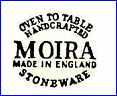 MOIRA POTTERY CO Ltd  (Leicestershire, UK) - ca 1980s - Present