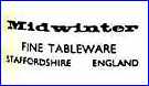 W.R. MIDWINTER Ltd  (Burslem, Staffordshire, UK)  - ca 1970s - Present