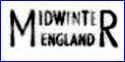 W.R. MIDWINTER, Ltd.  (Staffordshire, UK)  - ca 1950s - 1970s