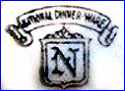 NATIONAL CHINA Co.  (Ohio, USA)  - ca 1899 - 1920s