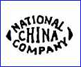 NATIONAL CHINA CO. (Ohio, USA) - ca 1899 - 1929