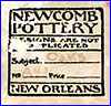 NEWCOMB POTTERY (New Orleans, LA, USA) - ca   1896 - 1945