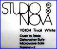 STUDIO NOVA  [on Imported Tableware, made in Thailand)   - ca 1990s - Present