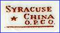 ONONDAGA POTTERY CO  (Syracuse, NY, USA)  - ca 1895 - ca 1903