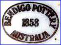 BENDIGO POTTERY  (Australia)  - ca 1930s - 1970s