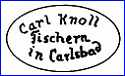 CARL KNOLL  (Impressed)  (Bohemia) - ca 1844 - 1868