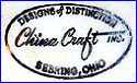 CHINA CRAFT Inc. (Ohio, USA) - ca 1940 - 1978