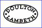 DOULTON & CO (Lambeth, London, UK)  -  ca 1859 - 1872