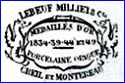 LEBEUF MILLIET & Co.  (France)  - ca 1841  - ca 1876