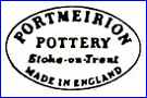 PORTMEIRION POTTERIES, Ltd.  (Staffordshire, UK)  - ca 1960s - Present