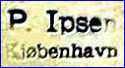 IPSENS (or IPSEN) CERAMICS  -  P.E. IPSENS TERRACOTTA FACTORY  (Copenhagen, Denmark) - ca 1843 - 1955