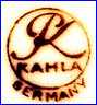 KAHLA PORCELAIN (Kahla, Thuringia, Germany)  - ca 1924 - 1928