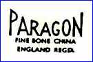 PARAGON CHINA Co., Ltd.  (Staffordshire, UK) - ca 1970s - Present